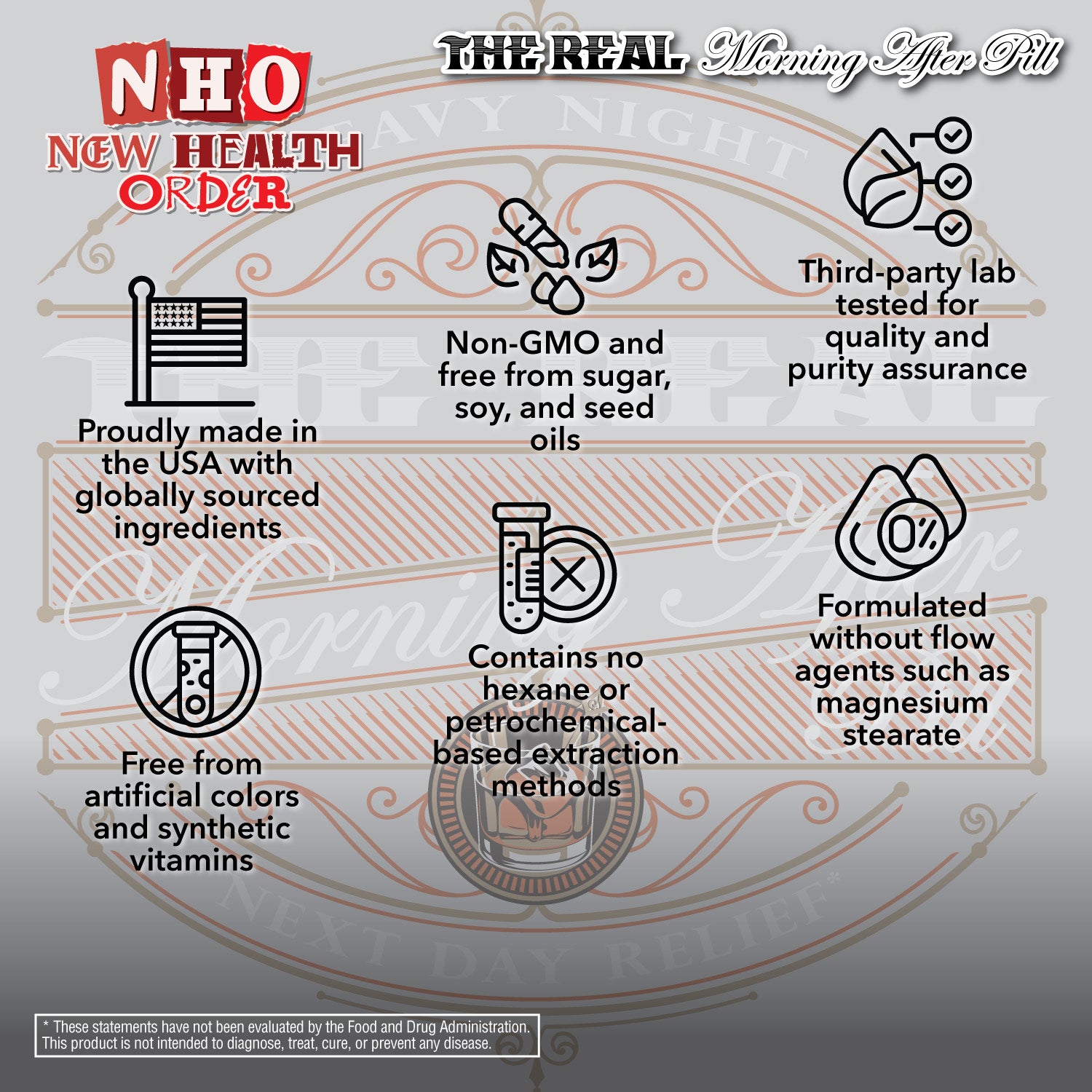 The Real Morning After Pill (supplement for hangovers)